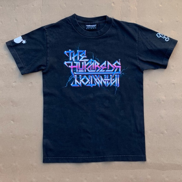 The Hundreds X In4mation metal inspired screenprinted tshirt - Picture 8 of 12